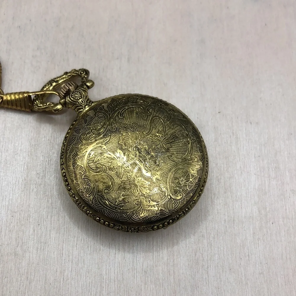 Vintage Geneva Racing Horses Pocket Watch.